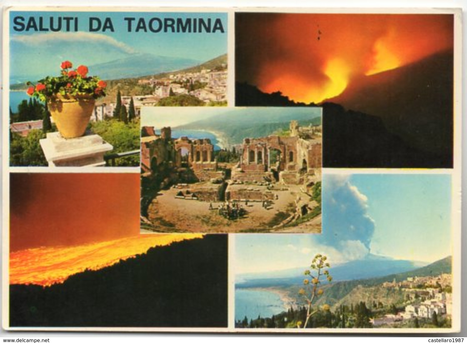 SALUTI DA  TAORMINA - Vedute - Altri & Non Classificati