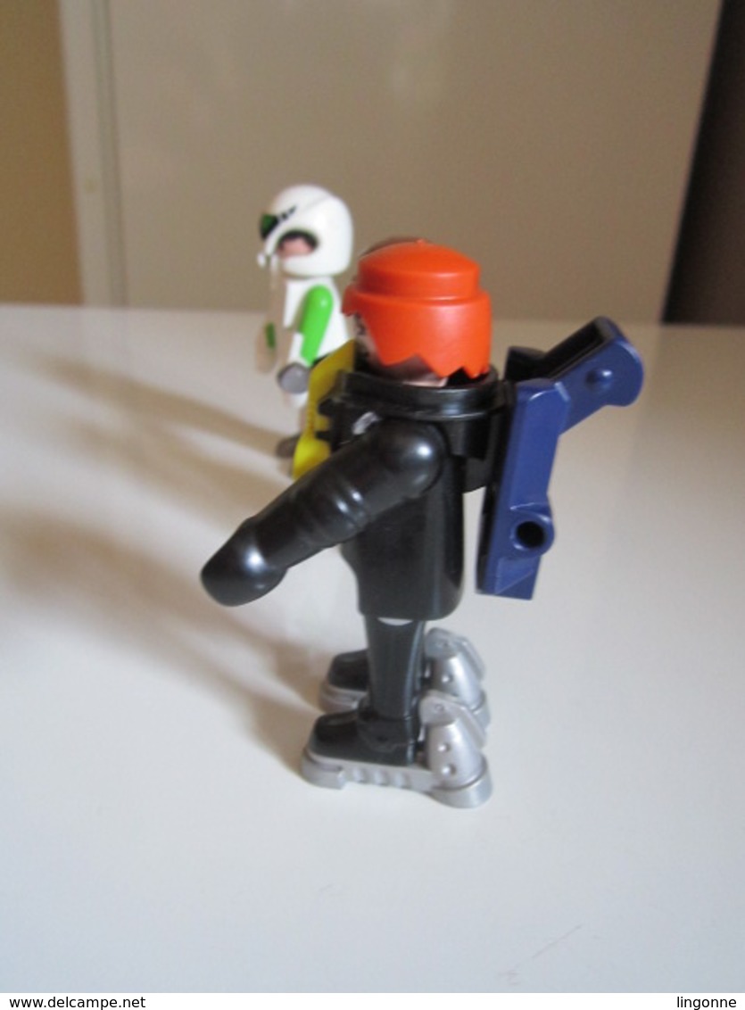 PLAYMOBIL 3 PERSONNAGES AGENT SPATIAL ASTRONAUTE ESPACE - Playmobil