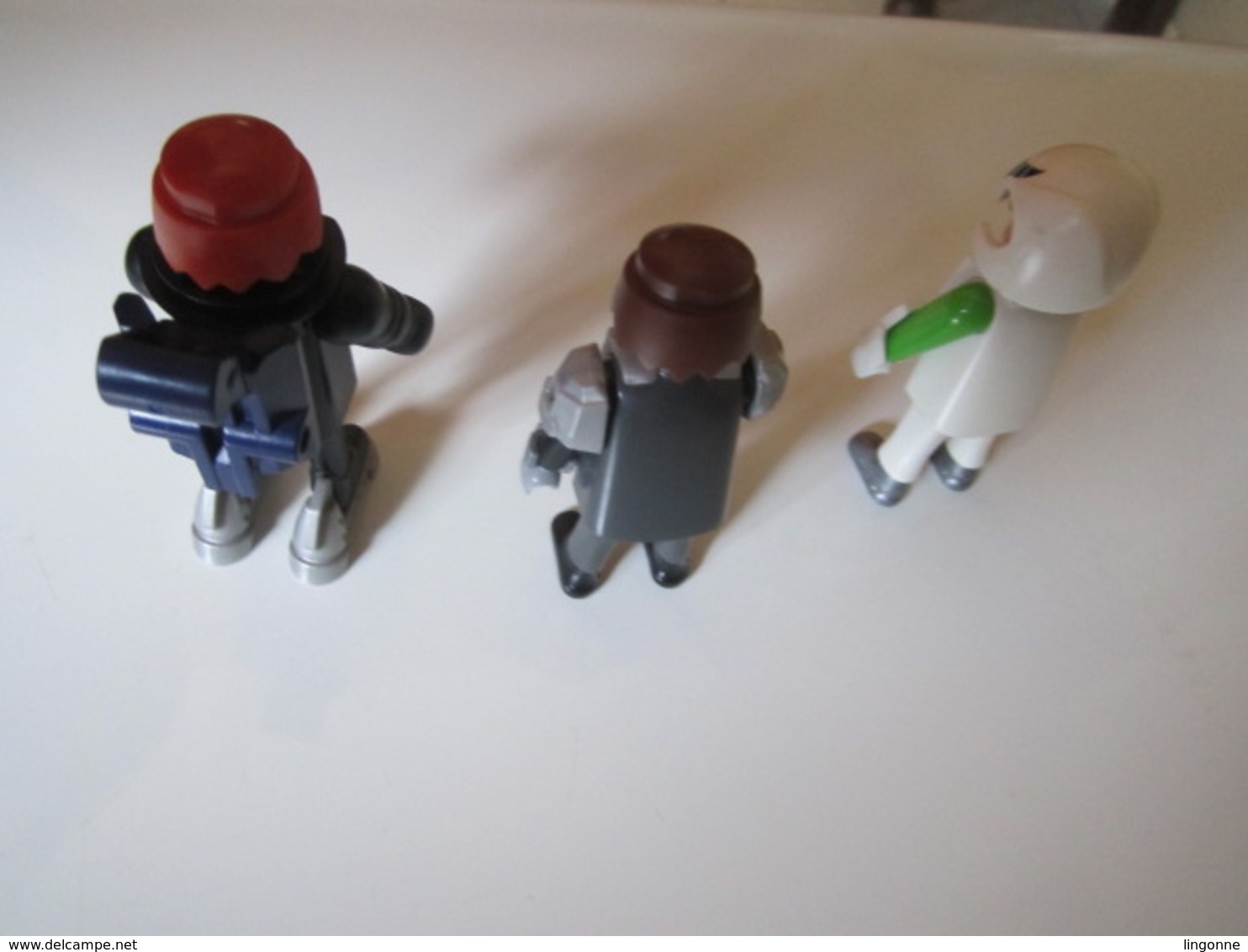 PLAYMOBIL 3 PERSONNAGES AGENT SPATIAL ASTRONAUTE ESPACE