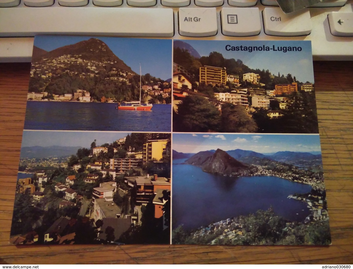 147550 CARTOLINA DI  LUGANO CASTAGNOLA - Lugano