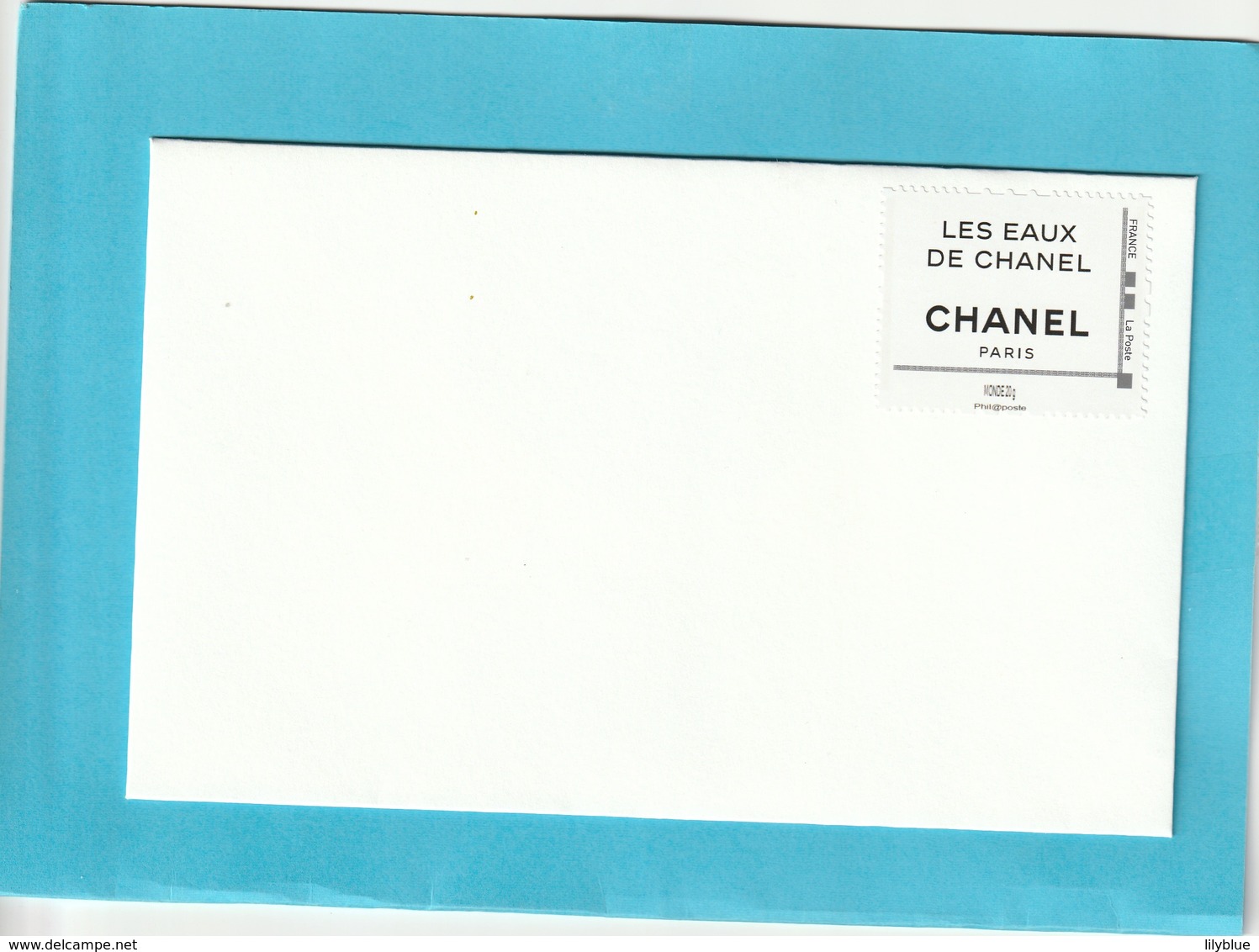 CHANEL    Les EAUX De CHANEL ** Enveloppe Chanel Timbrée ( Timbre Valable Pour Envoi De 20g ) ** - Modern (ab 1961)