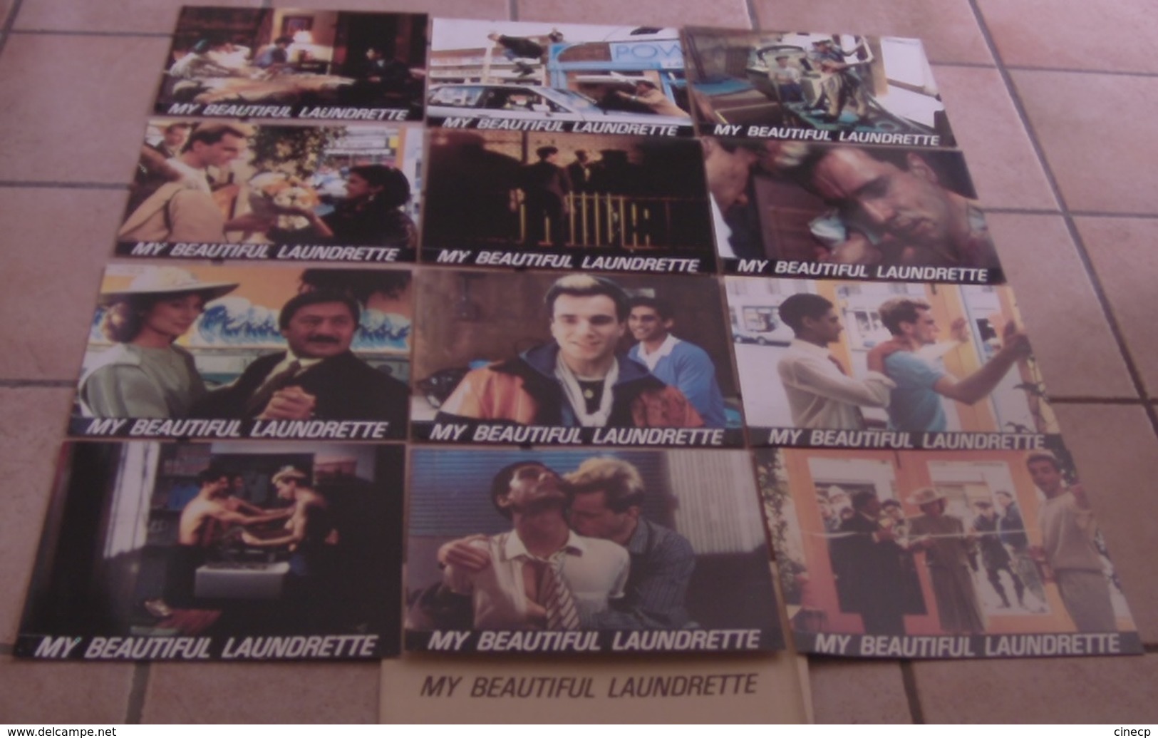 LOT 12 PHOTOS ORIGINALES EXPLOITATION FILM MY BEAUTIFUL LAUNDRETTE Stephen FREARS DAY-LEWIS 1985 HOMOSEXUALITE - Photos