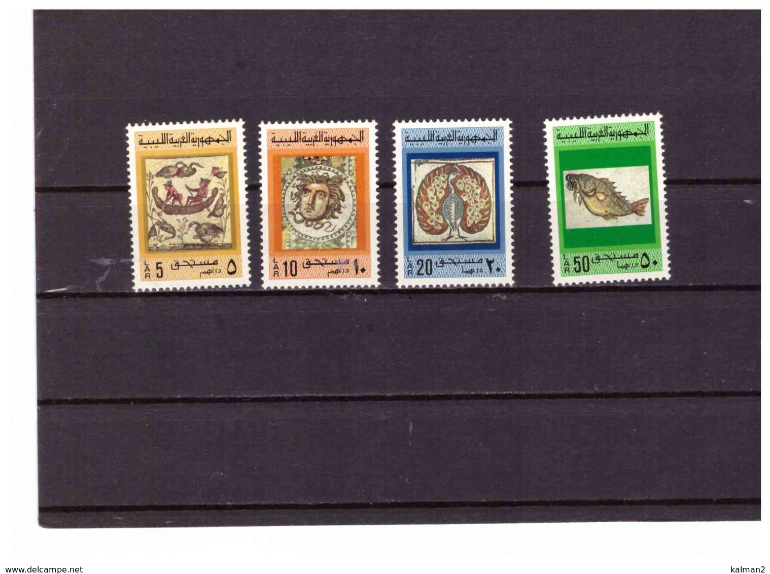 XX2609   -   LIBYA   /   TASSE SERIE COMPLETA NUOVA  MNH**  Y&T.  56/59 - Libia