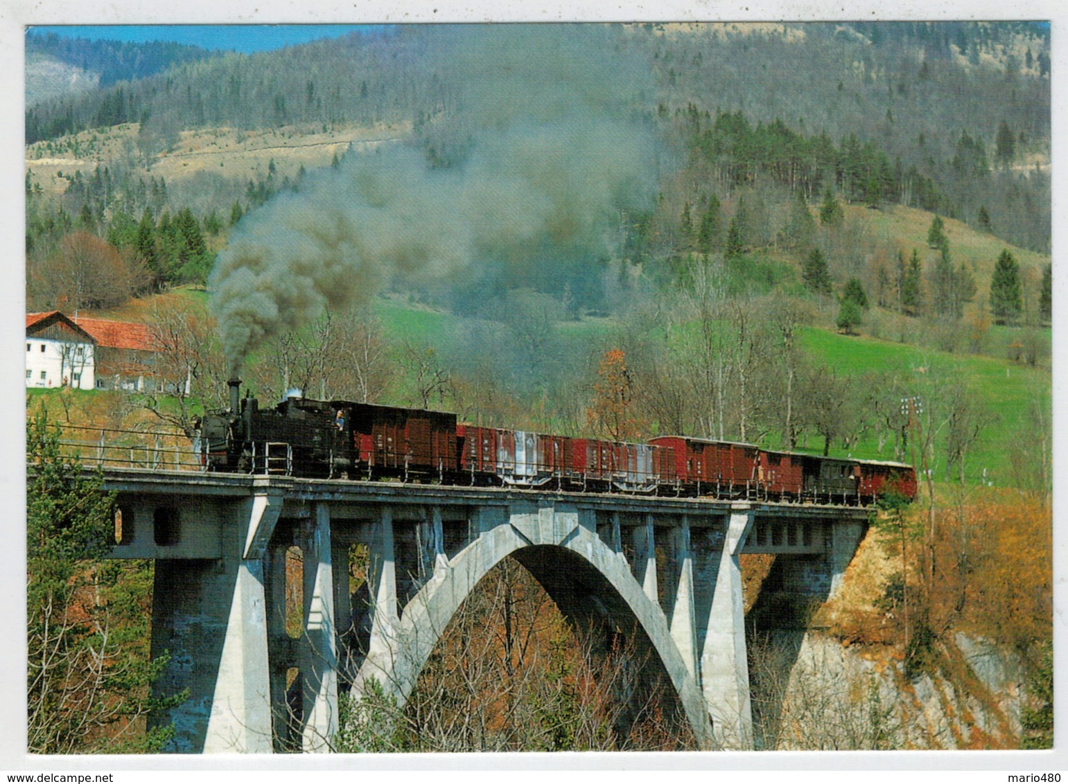 AUSTRIA     TRAIN- ZUG- TREIN- TRENI- GARE- BAHNHOF- STATION- STAZIONI   2 SCAN   (NUOVA) - Treinen