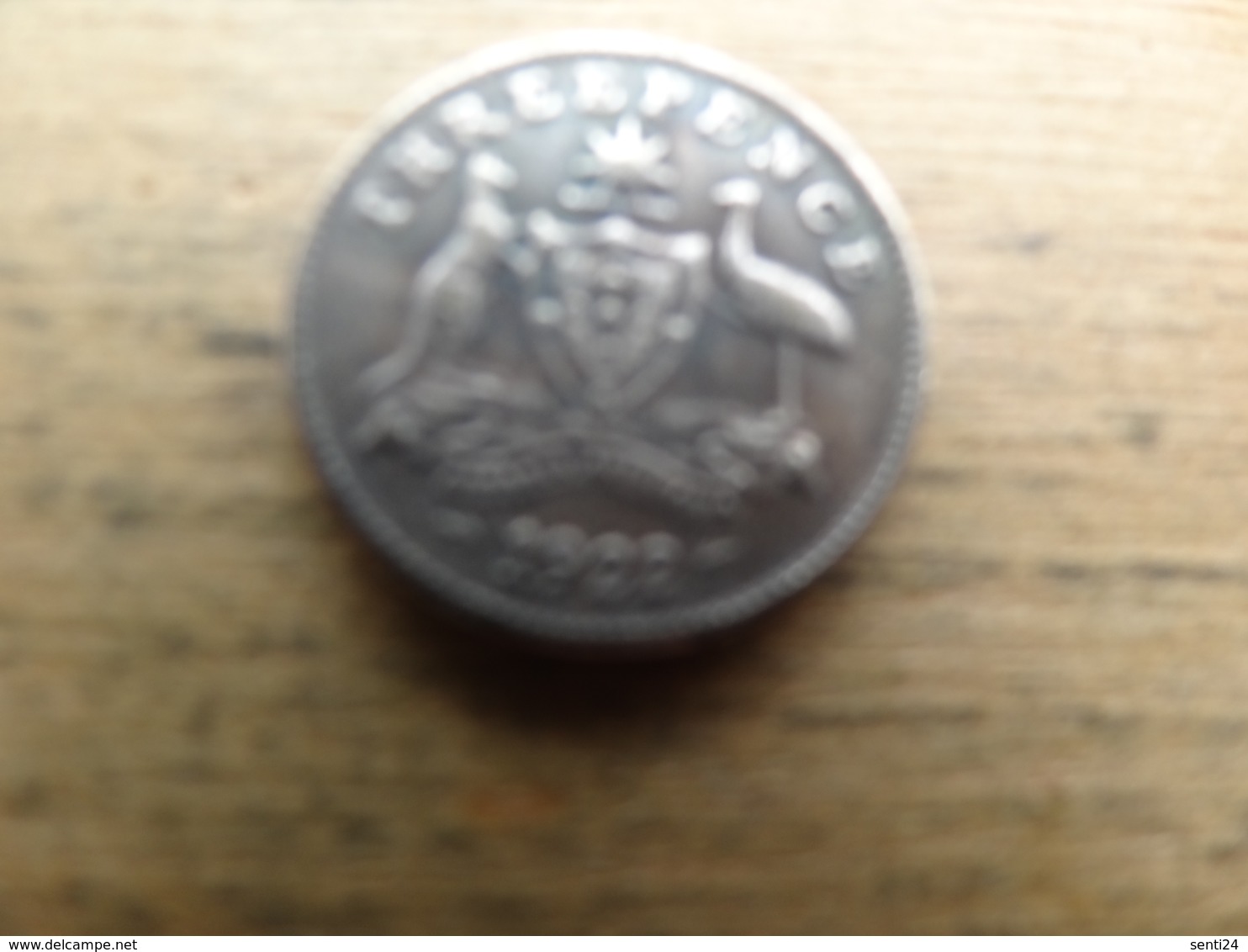 Australie  3  Pence  1922  Km 24 - Threepence