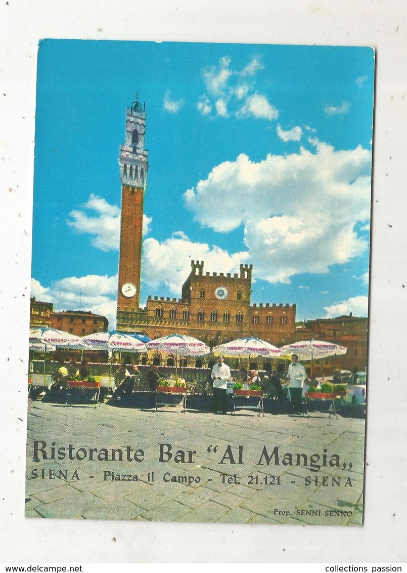 Cp , Hotels & Restaurants , Italie , Ristorante Bar AL MANGIA , SIENA , Vierge - Hotels & Restaurants