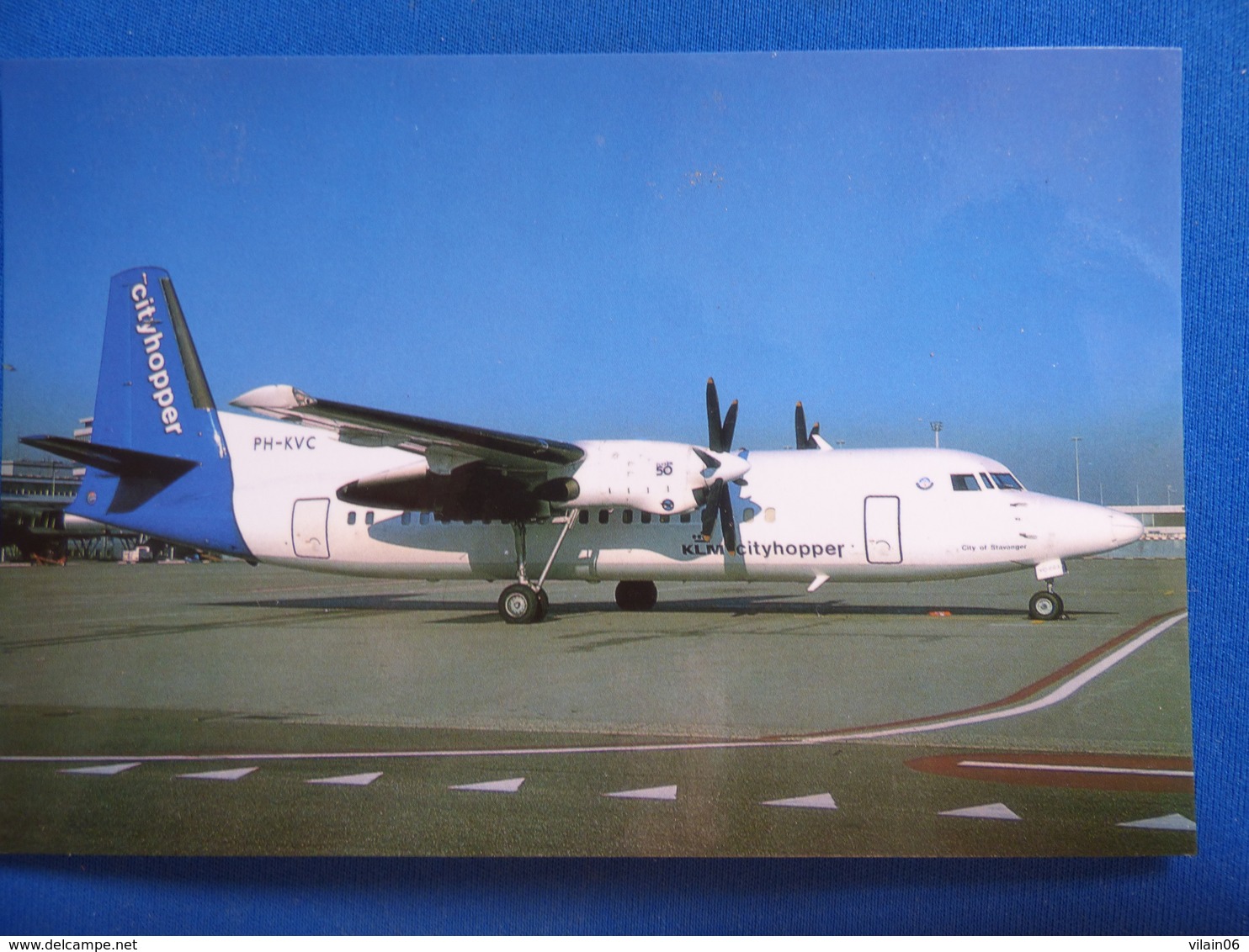 FOKKER 50   KLM CITY HOPPER   PH KVC - 1946-....: Ere Moderne