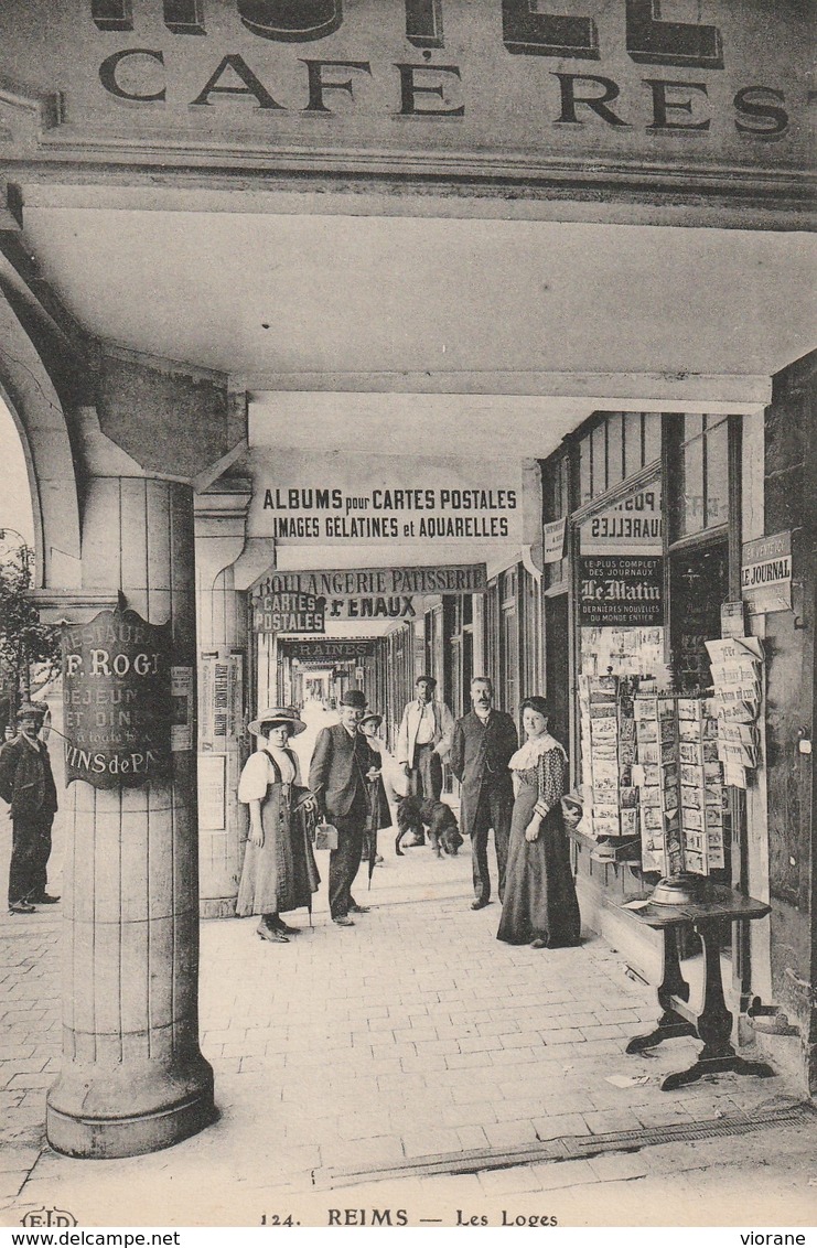 Les Loges (Vendeuses De Cartes Postales) - Reims