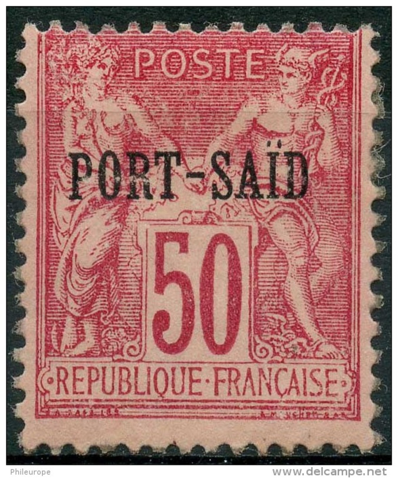 Port-Said (1899) N 15 * (charniere) - Unused Stamps