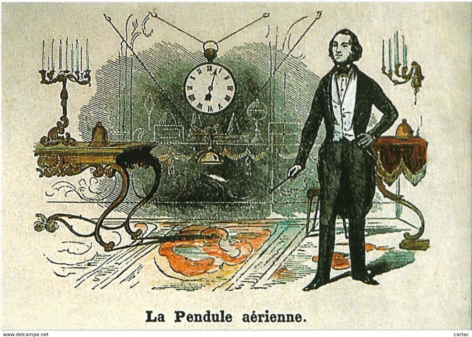 D41 - BLOIS - MAISON DE LA MAGIE - LA PENDULE AERIENNE - GRAVURES ALENTOURS 1850 - Blois