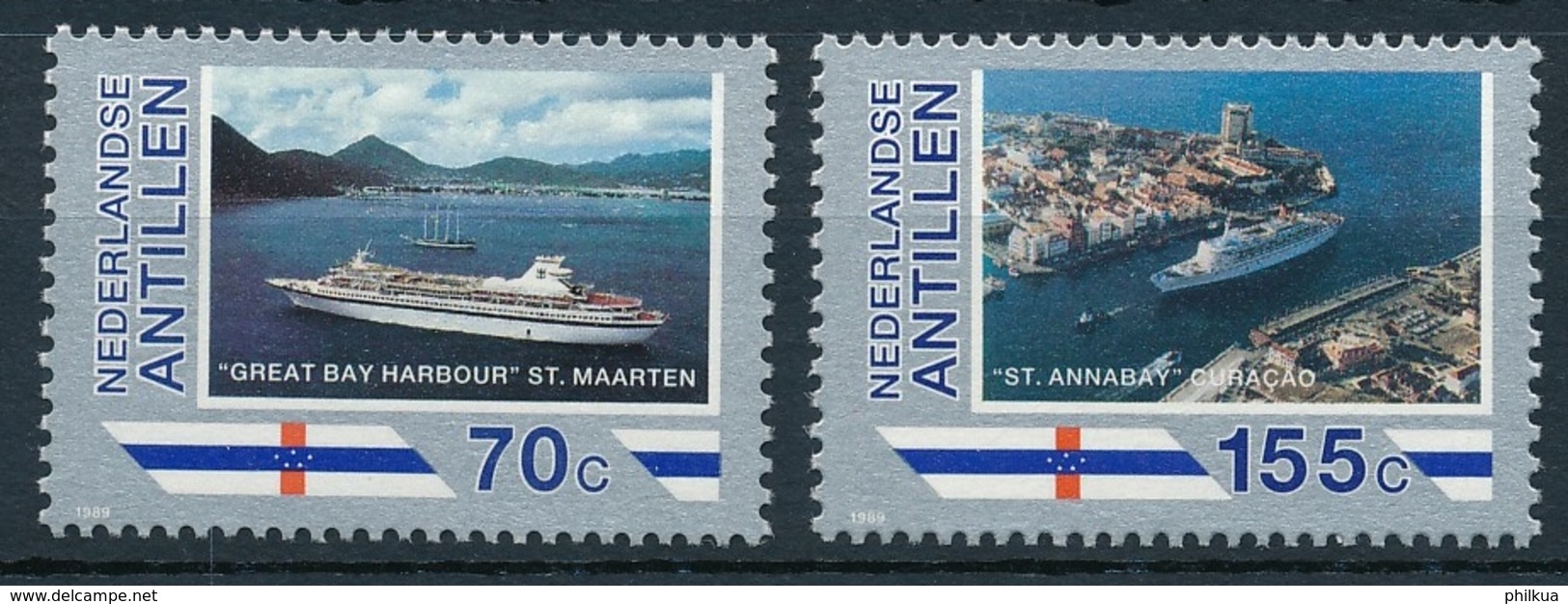 Nederlandse Antillen - Postfrisch/** - Schiffe, Seefahrt, Segelschiffe, Etc. / Ships, Seafaring, Sailing Ships - Schiffahrt