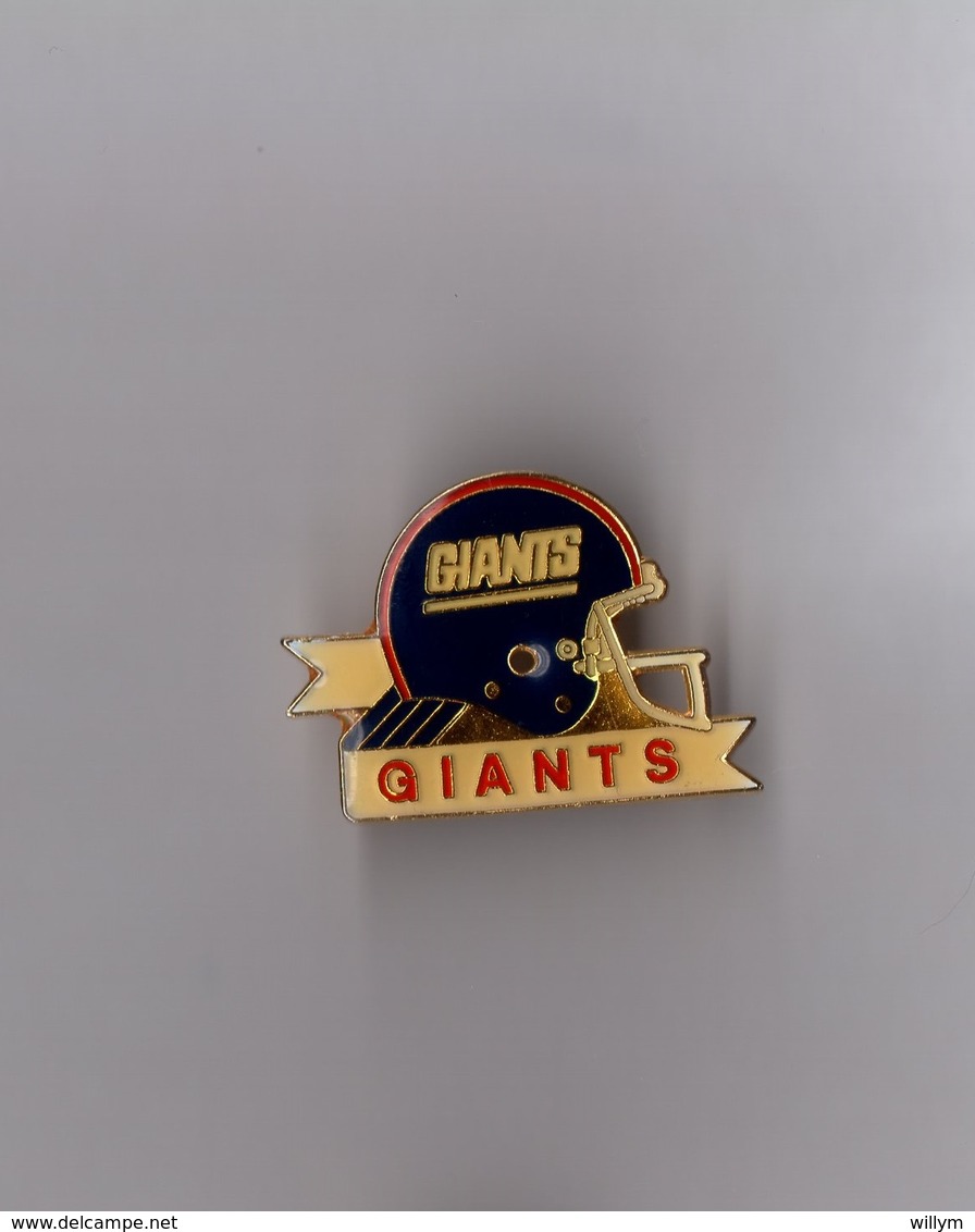 Pin's Football Américain / Giants De New York (époxy Signé NFL 1991) Longueur: 3,6 Cm - Autres & Non Classés