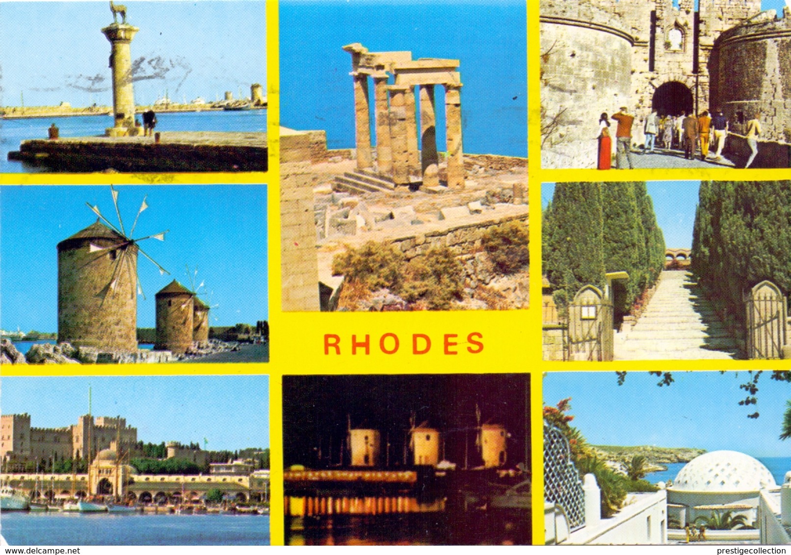 POST CARD GRECE  RODES   (AGOS100006-8) - Grecia