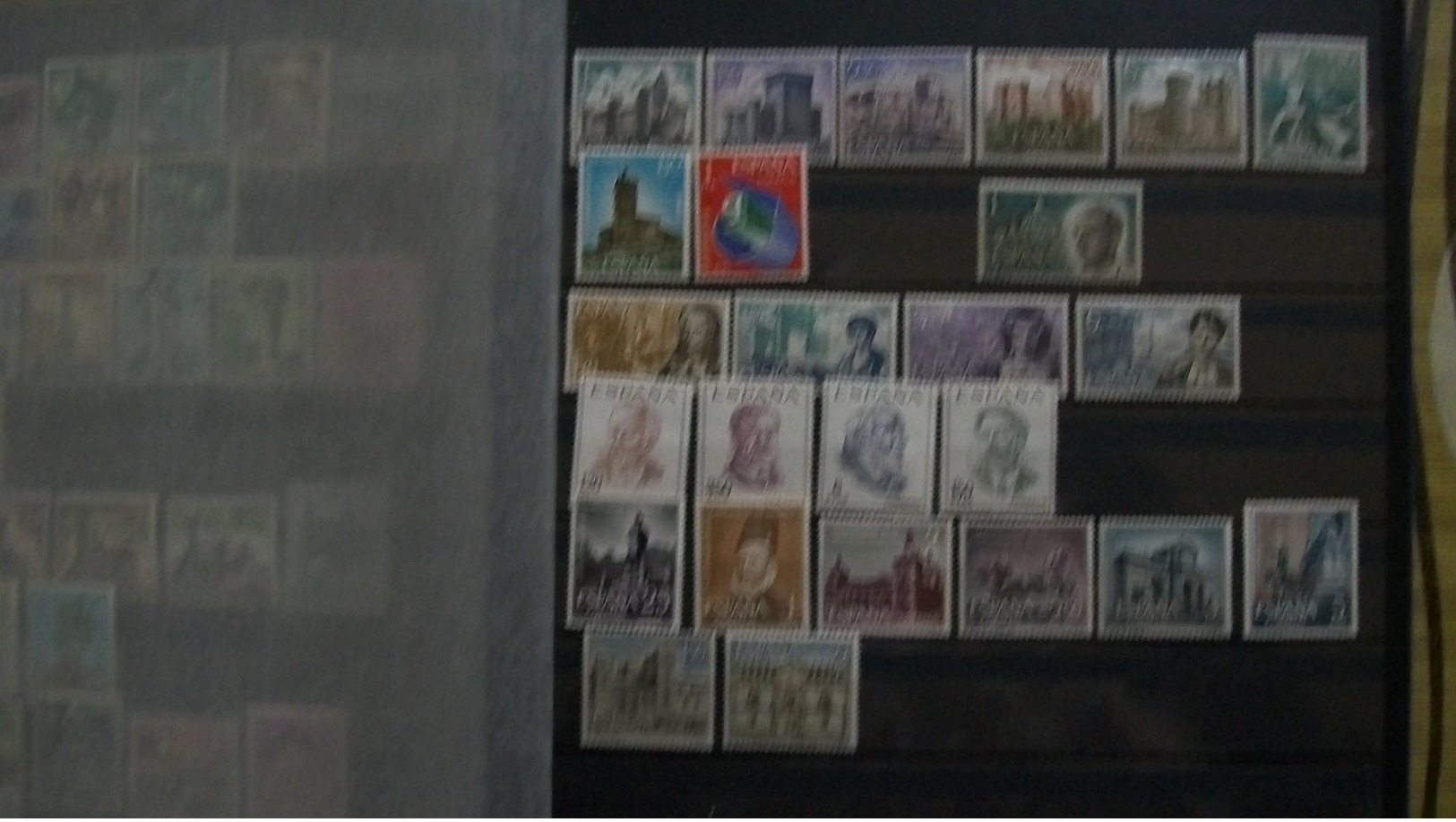 Spanish stamps-Lot of 27 different complete sets-mounted(mlh) and fine(mnh) mint stamps