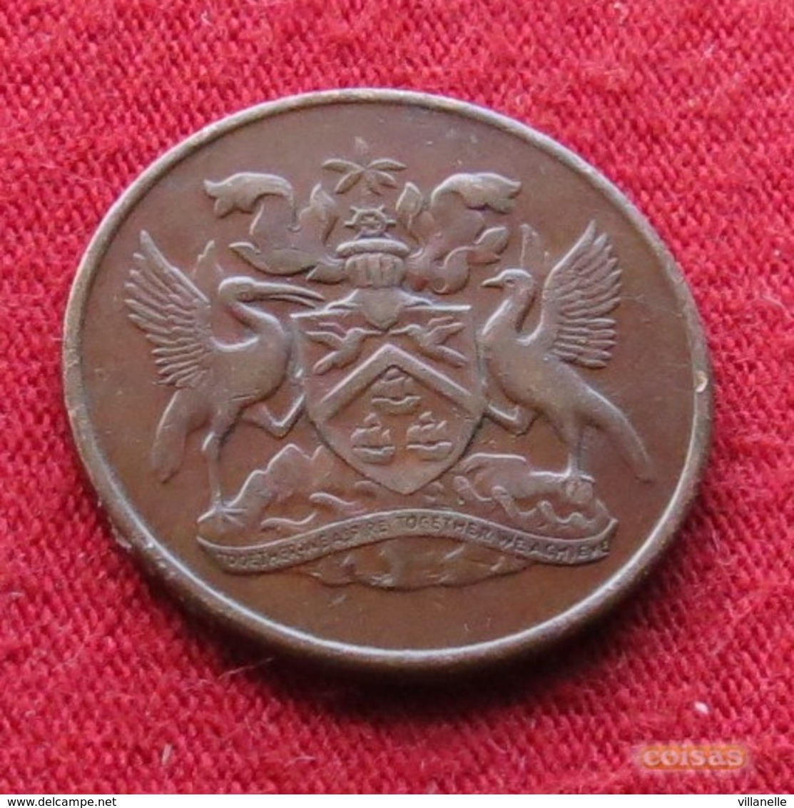 Trinidad E Tobago 1 Cent 1967 KM# 1 Trinite & Tobbacco - Trinidad En Tobago