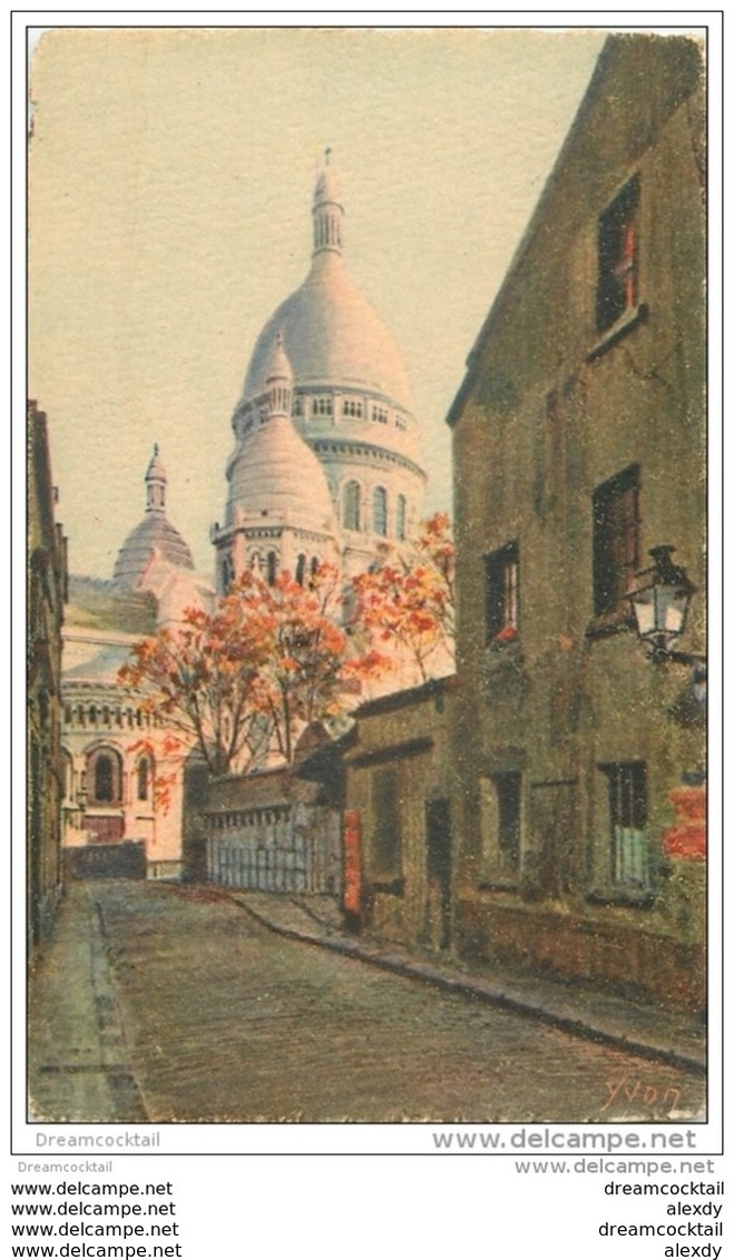 PARIS 18. Le Sacré-Coeur De Montmartre Rue Chevalier-de-la-Barre - Arrondissement: 18