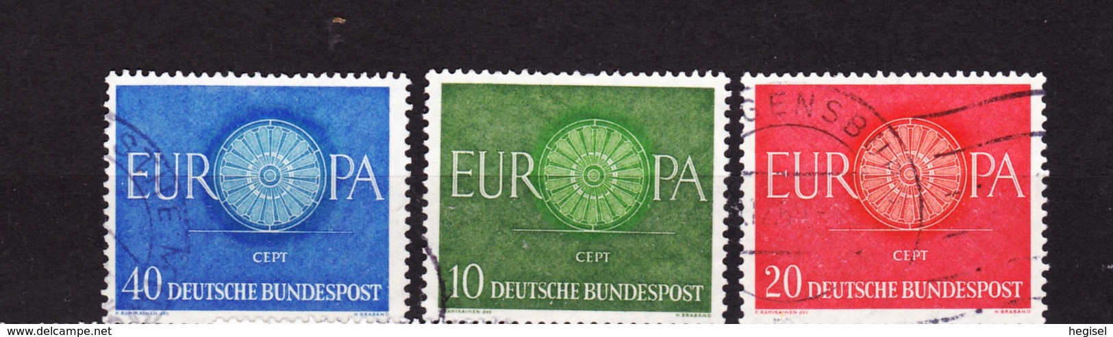 1960 Deutsche Bundespost, CEPT, Gebraucht - 1960