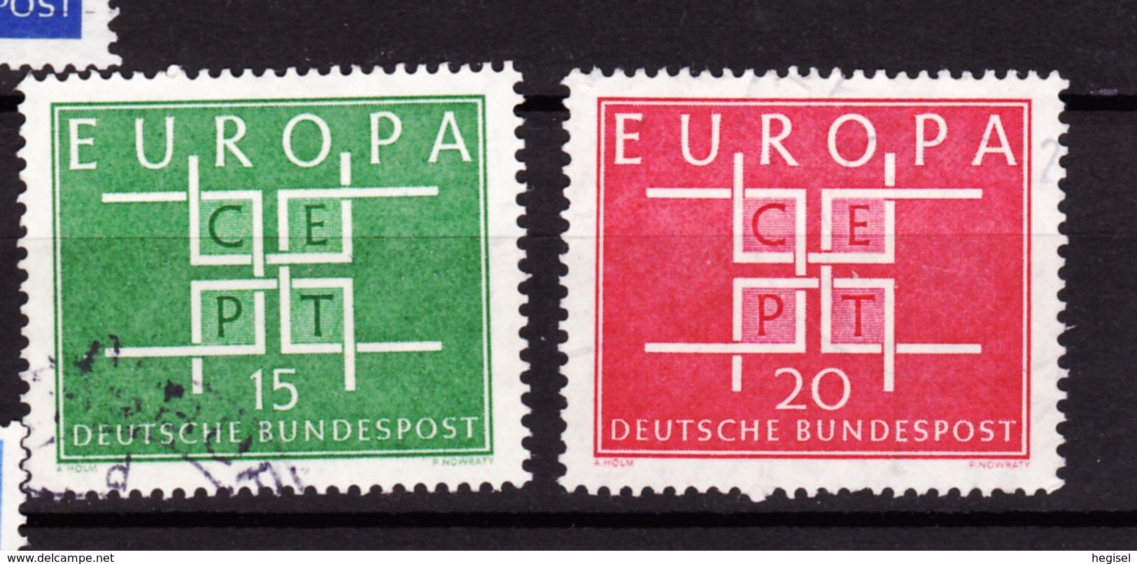 1963 Deutsche Bundespost, CEPT, Gebraucht - 1963