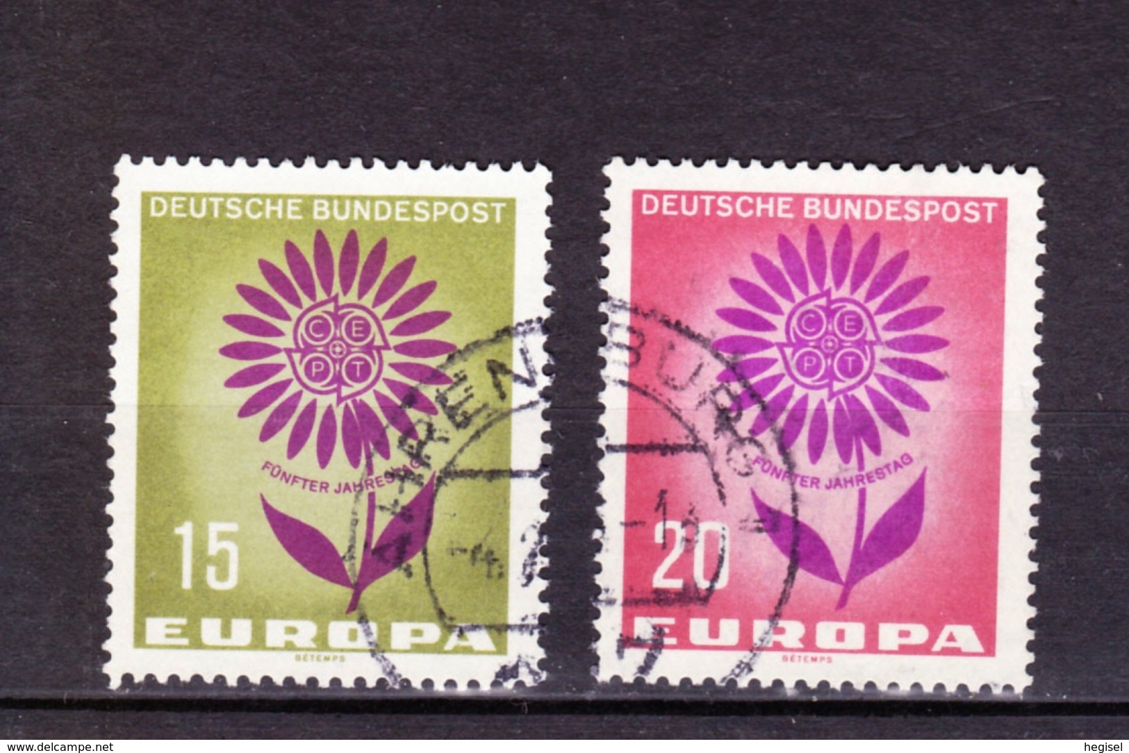 1964 Deutsche Bundespost, CEPT, Gebraucht - 1964