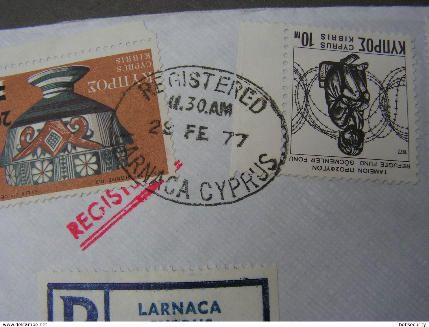 Cyprus Cv. 1977 - Briefe U. Dokumente