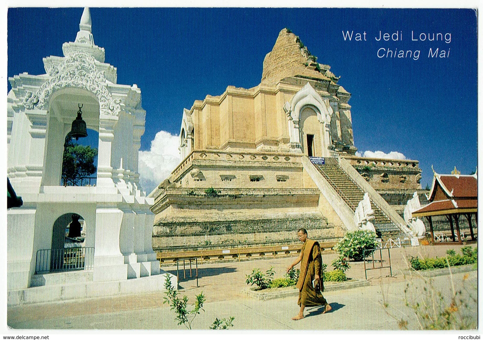 Thailand, Wat Jedi Loung, Chiang Mai - Tailandia