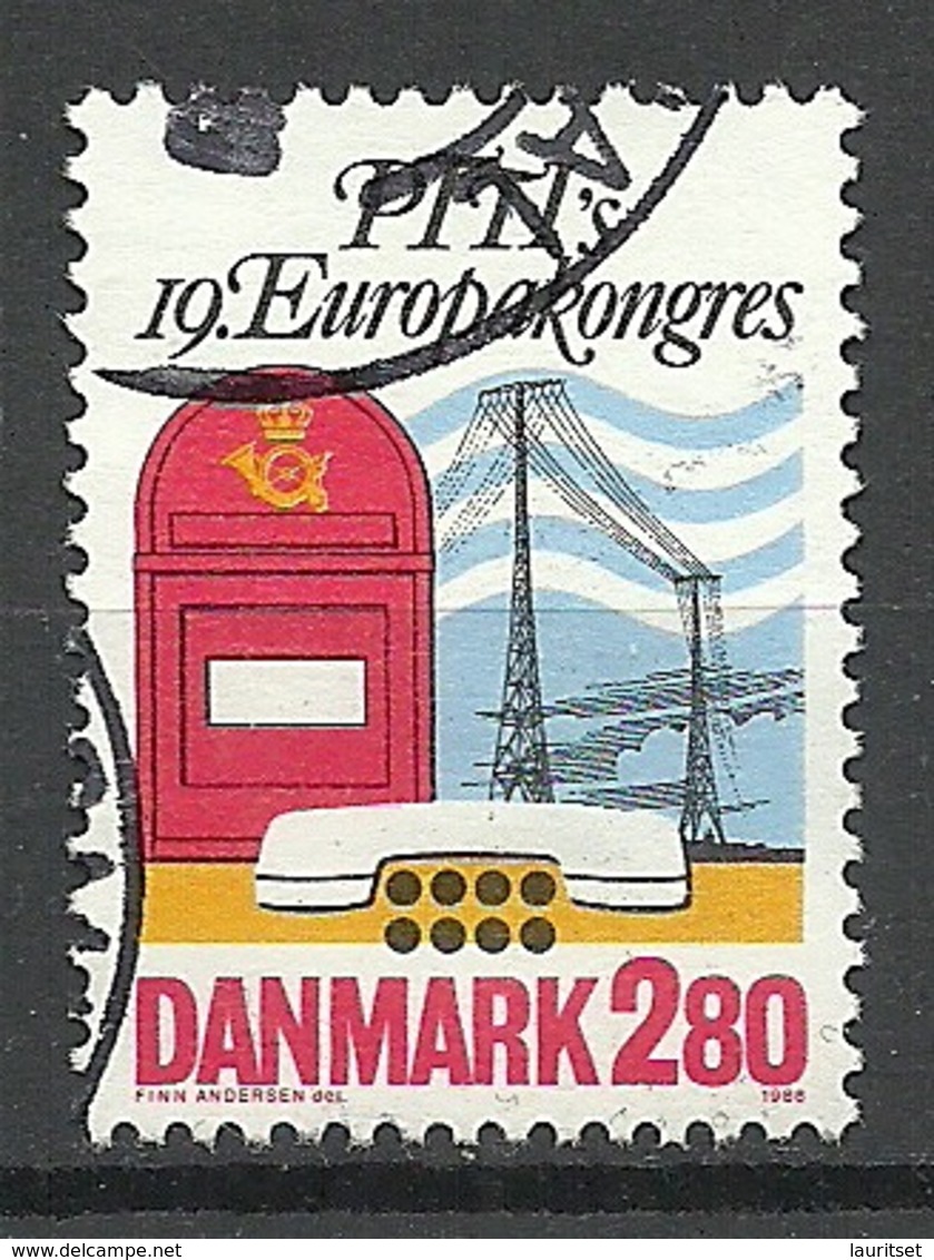 DENMARK Dänemark 1986 Michel 877 Int. Postal Congress O - Gebraucht