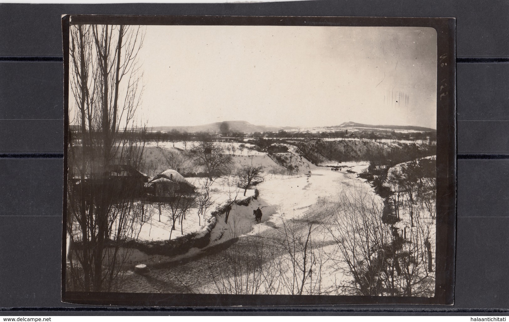 Romania / Roumanie / Rumanien - Iarna - Photo Made In WW1 By German Soldiers - Romania