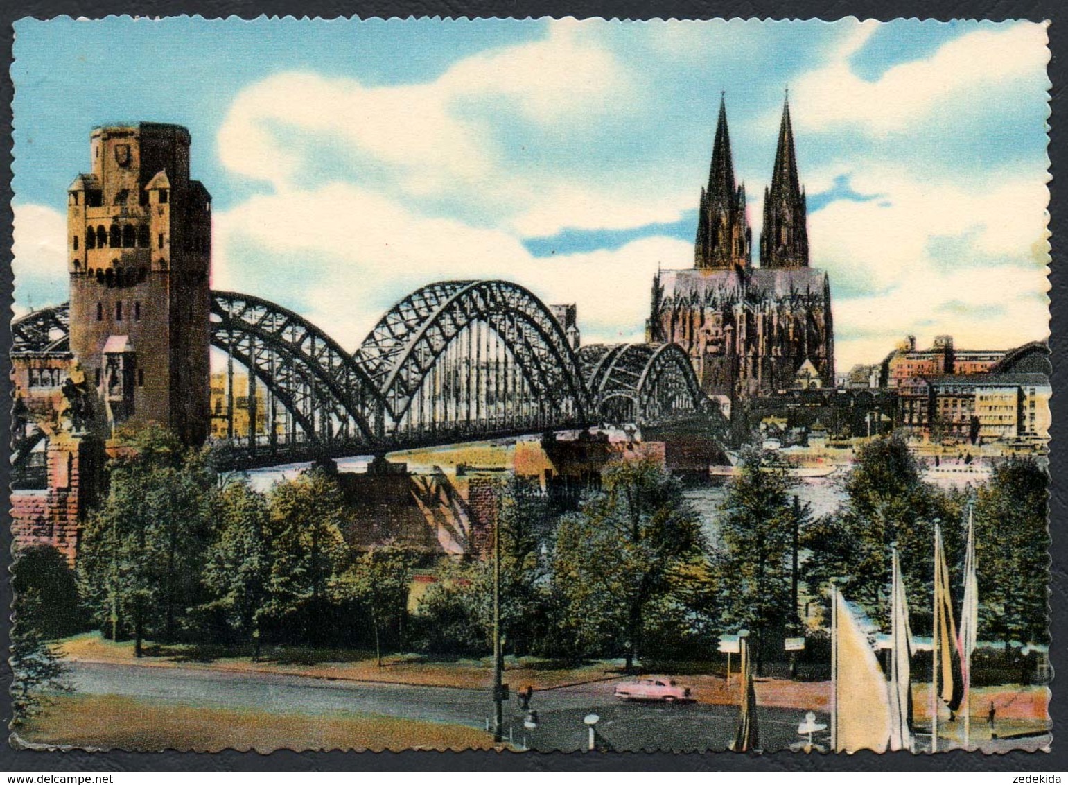 C6811 - Köln Cöln - Dom Hohenzollernbrücke Brücke - Horst Ziethen Verlag - Koeln