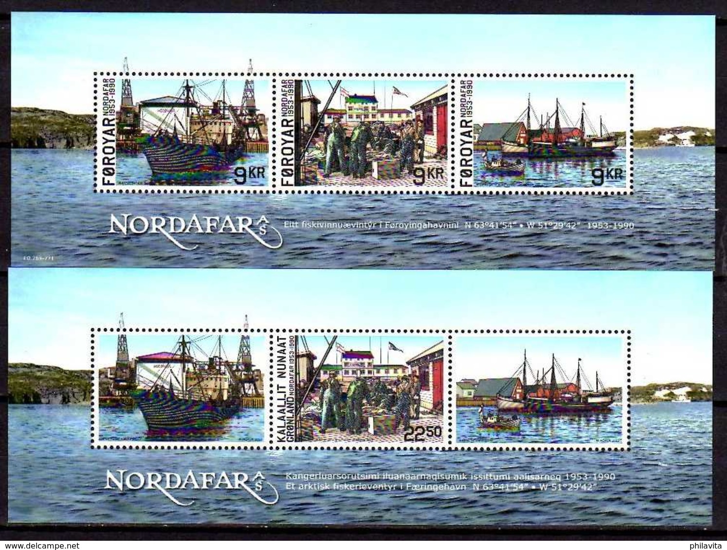 2013 Nordafar - Joint Issue Of Faroyar And Greenland -both Countries MS - Paper - MNH** - Gemeinschaftsausgaben