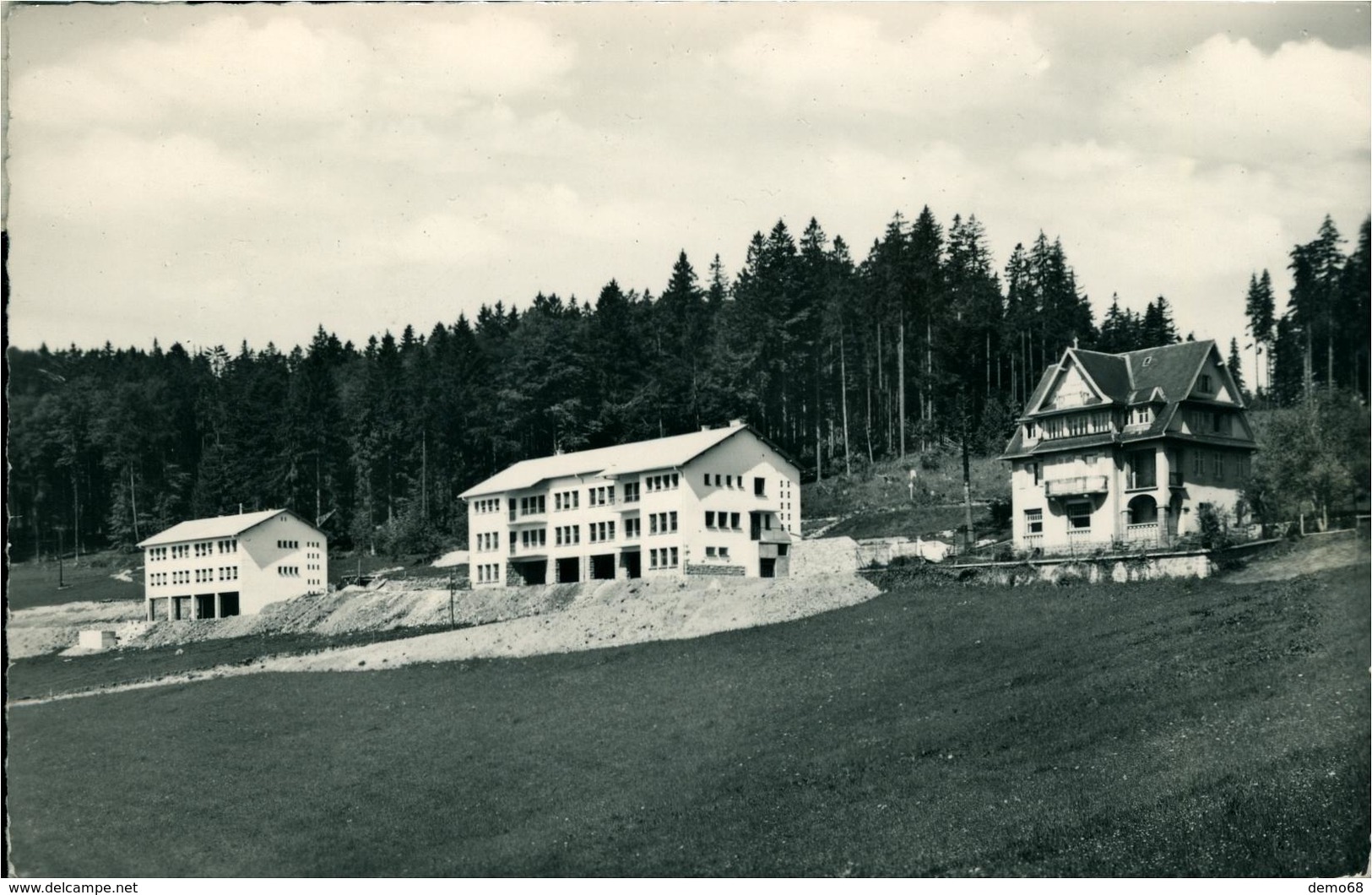 ADELSPACH CPA 68 Haut Rhin  Ste-MARIE-AUX-MINES Colonie De Vacances Ed R Hertzog - Sainte-Marie-aux-Mines