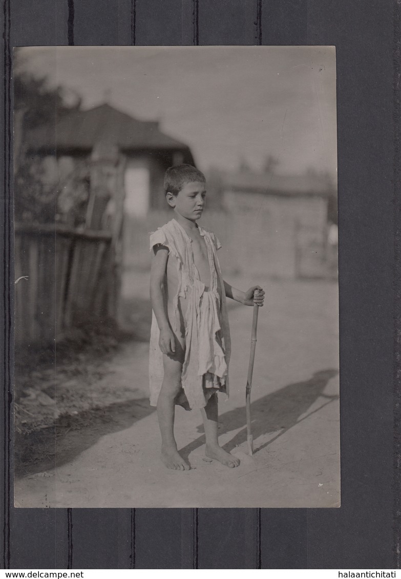 Romania / Roumanie / Rumanien - Copil - Photo Made In WW1 By German Soldiers - Roumanie