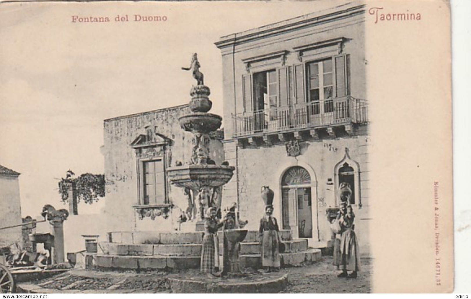 *** SICILE  *** TAORMINA Fontana Del Douomo - TTBE  Unused - Altri & Non Classificati