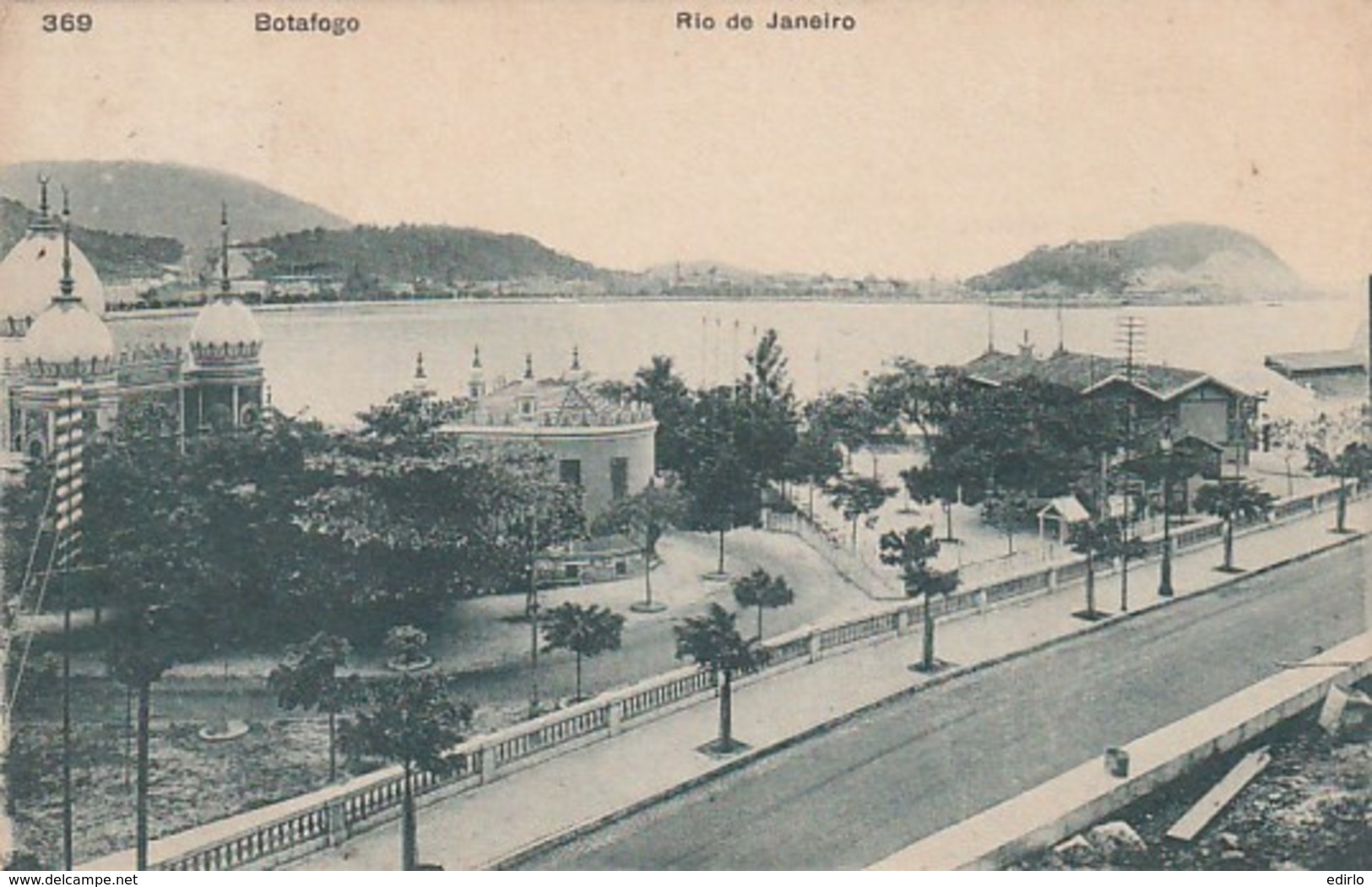 *** Bresil  ***  RIO DE JANEIRO  Botafogo   Stmped TTB - Rio De Janeiro