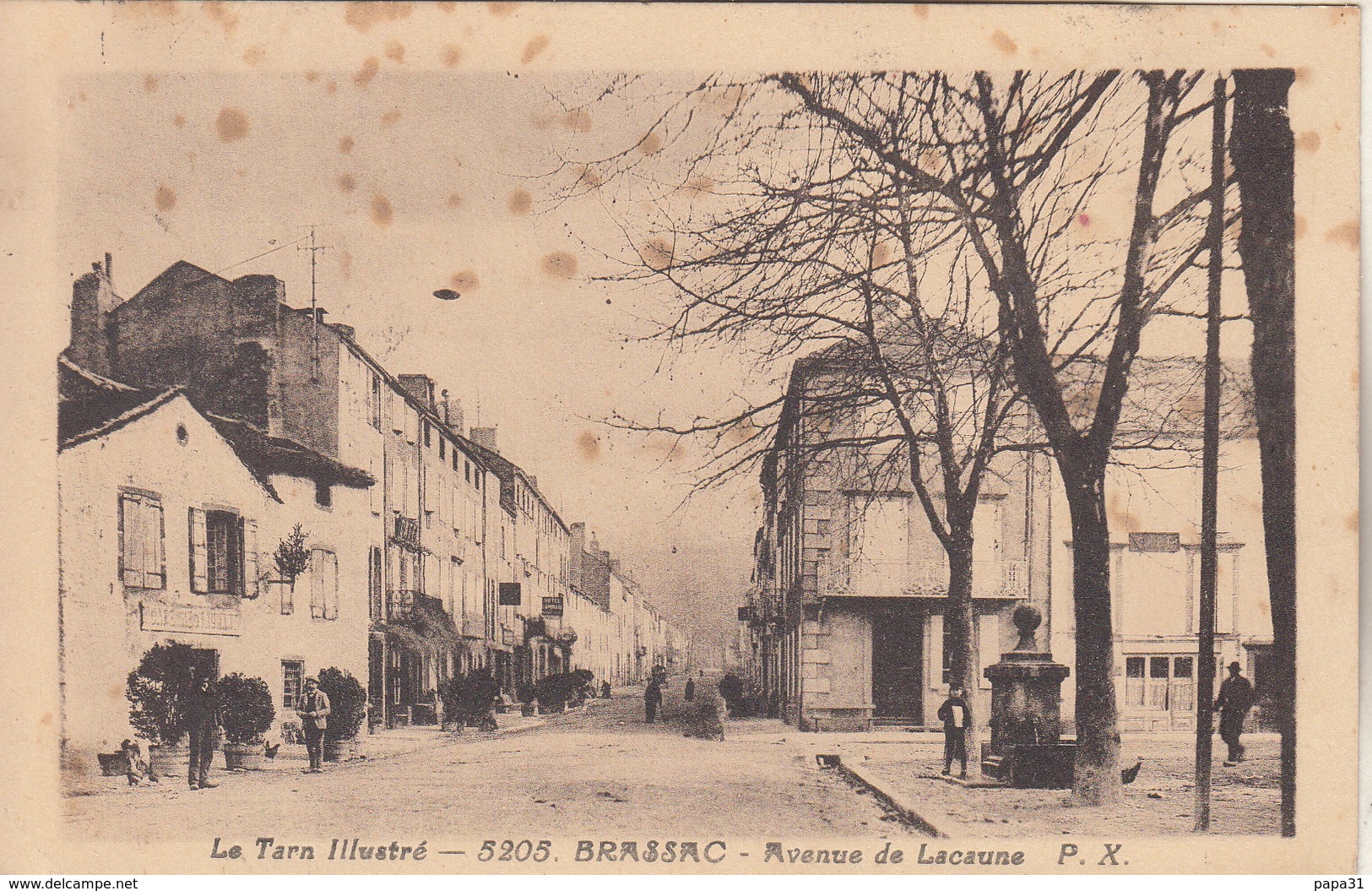 BRASSAC (Tarn)  Avenue De Lacaune - Brassac