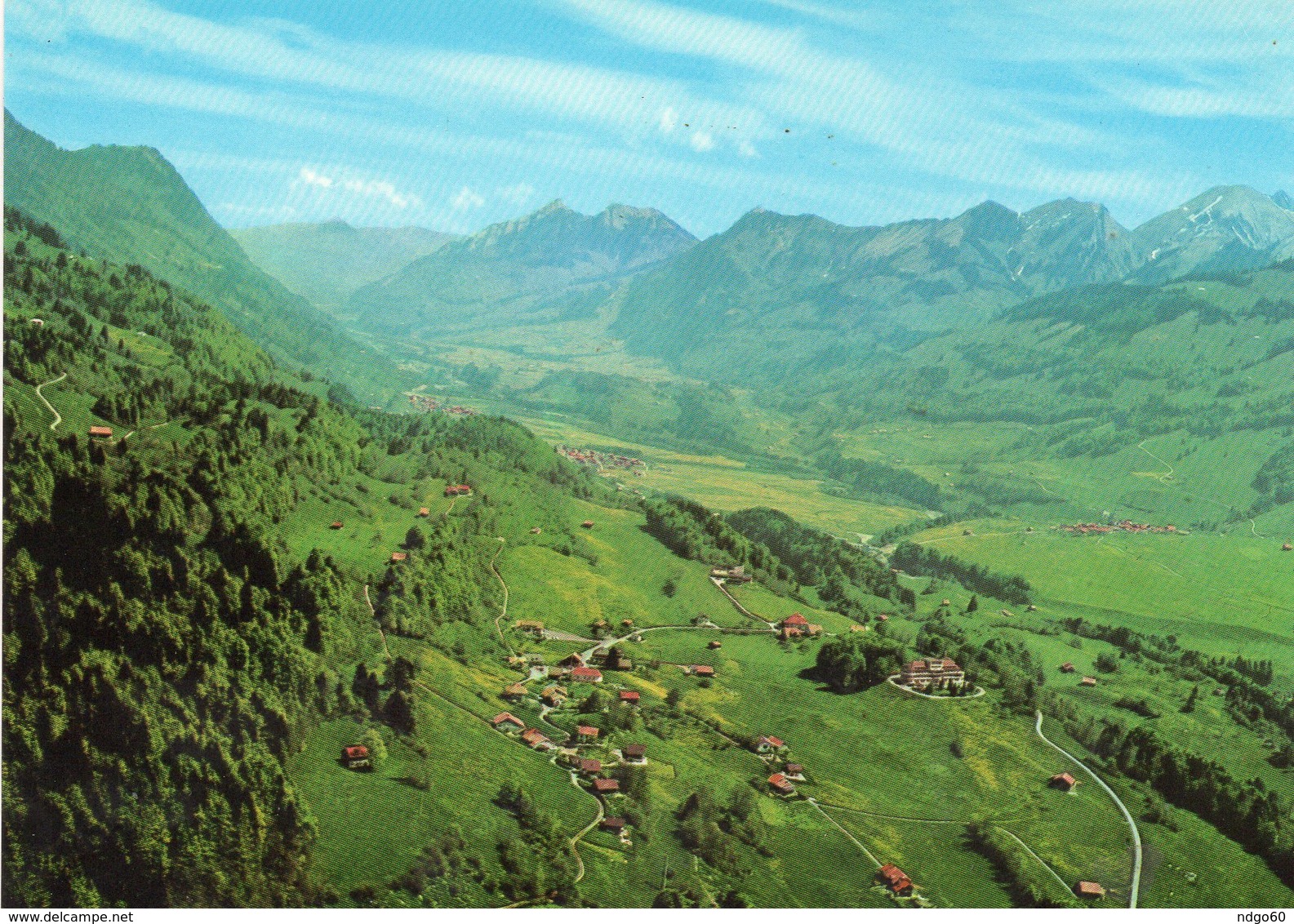 Les Sciernes D ' Albeuve - Panorama - Albeuve