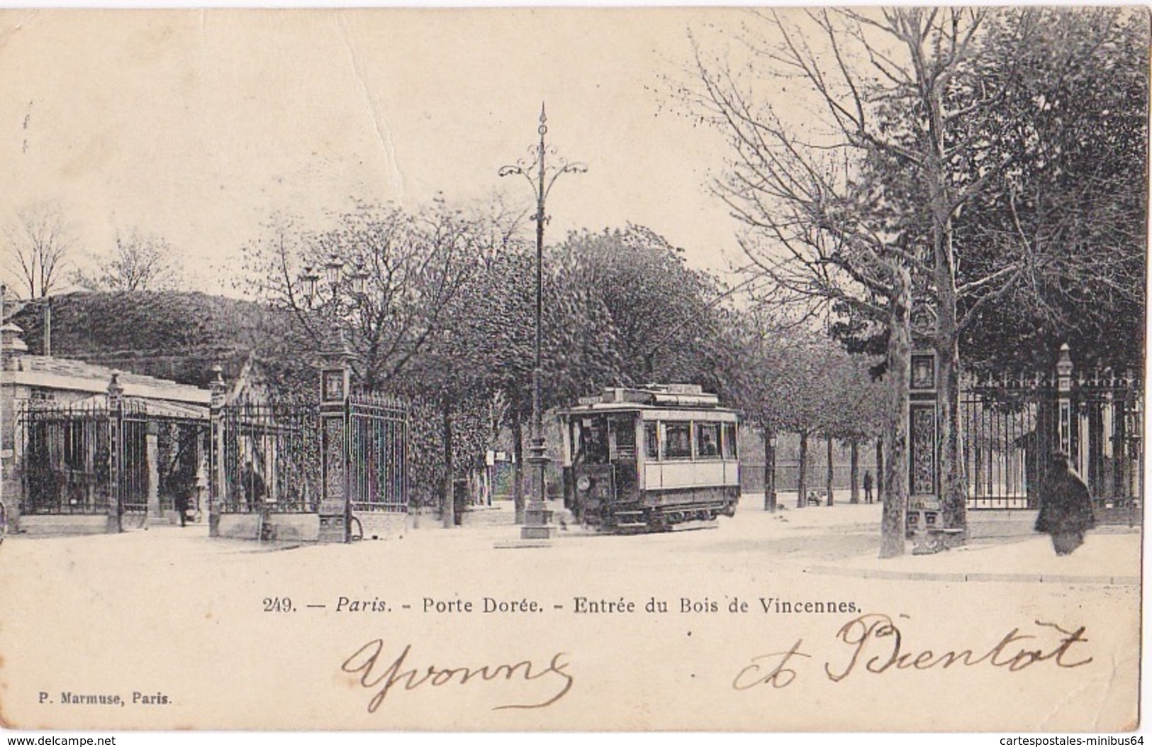 PARIS (75) - Porte Dorée - Marmuse 249 - 1905 - Sonstige & Ohne Zuordnung