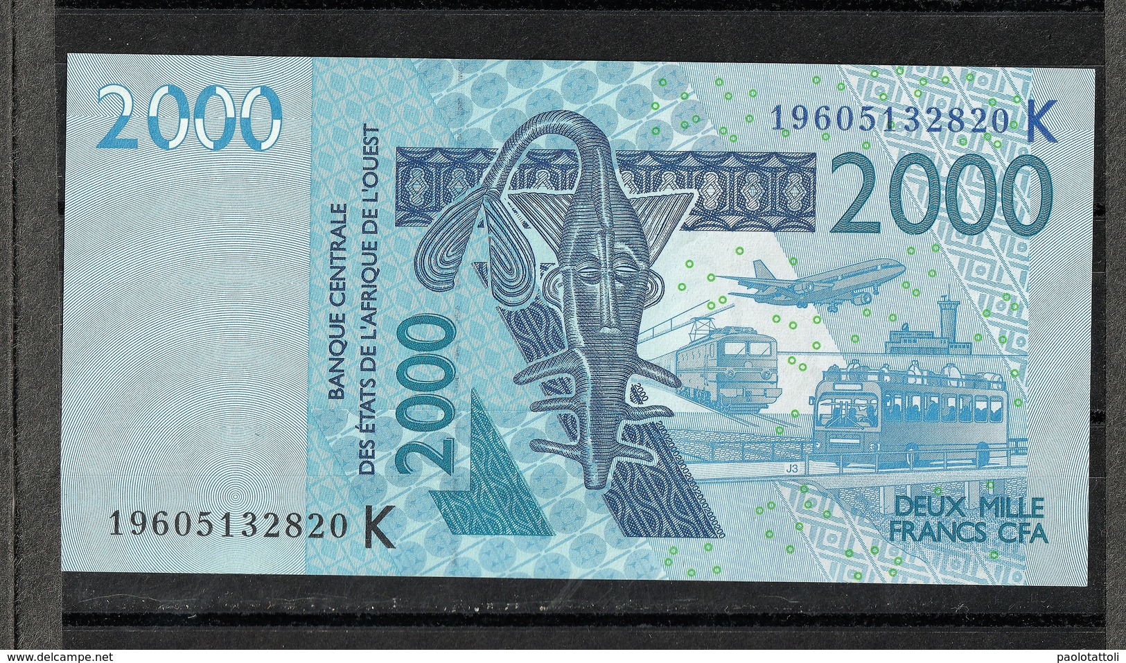 Senegal, 2003- Banque Centrale Des ètats De L'Afrique De L'ouest. 2000 Francs, AU SPL. - Sénégal