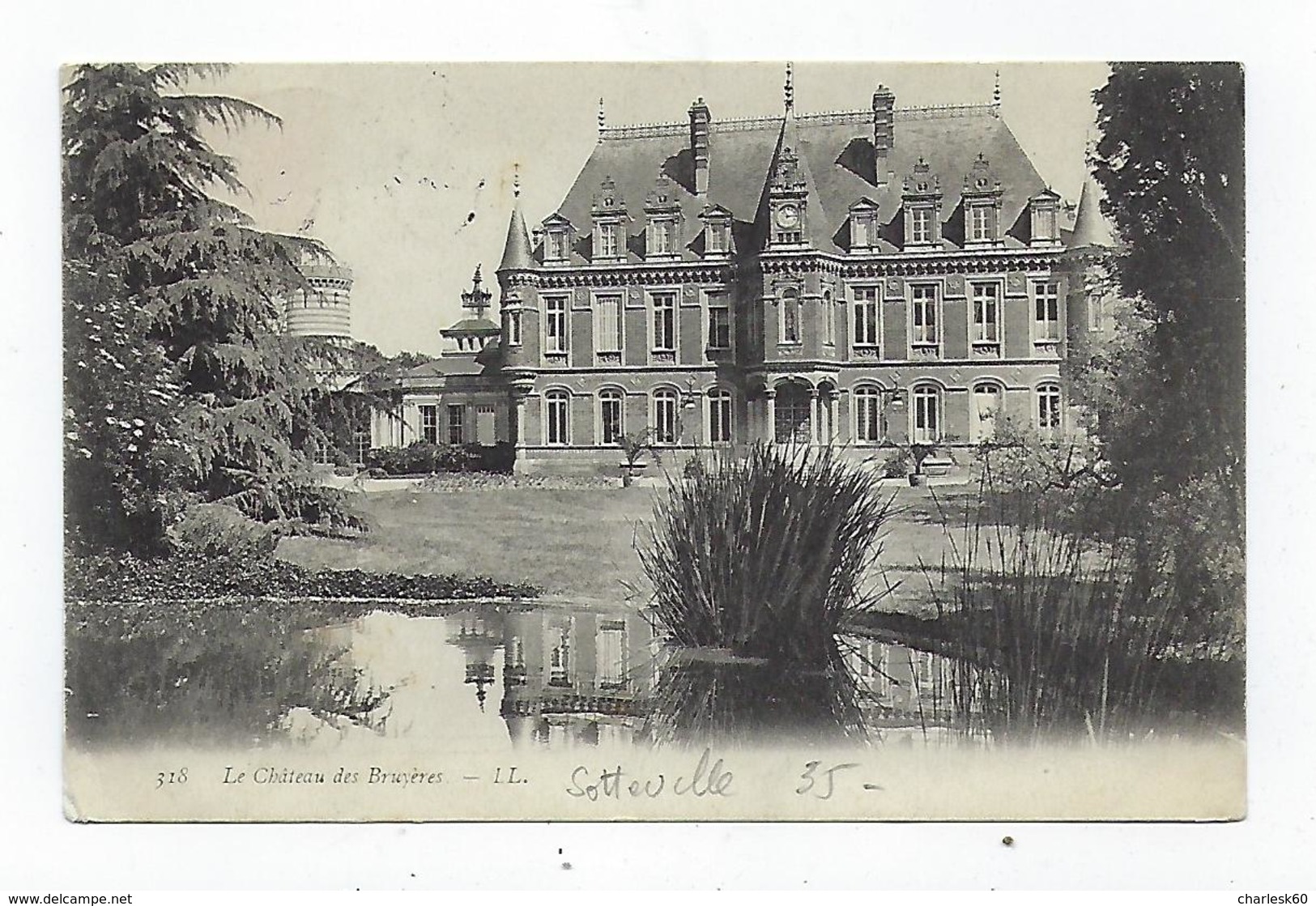 CPA 76 Sotteville Les Rouen Le Château Des Bruyères - Sotteville Les Rouen