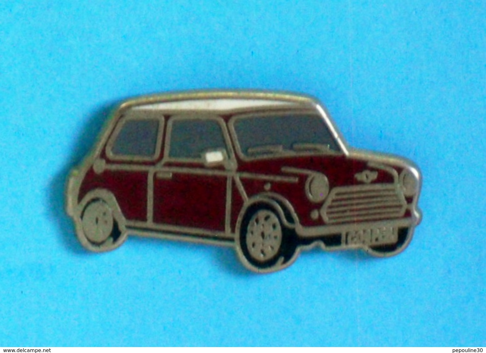 1 PIN'S //  ** AUSTIN MINI COOPER ** . (ATC) - Autres & Non Classés