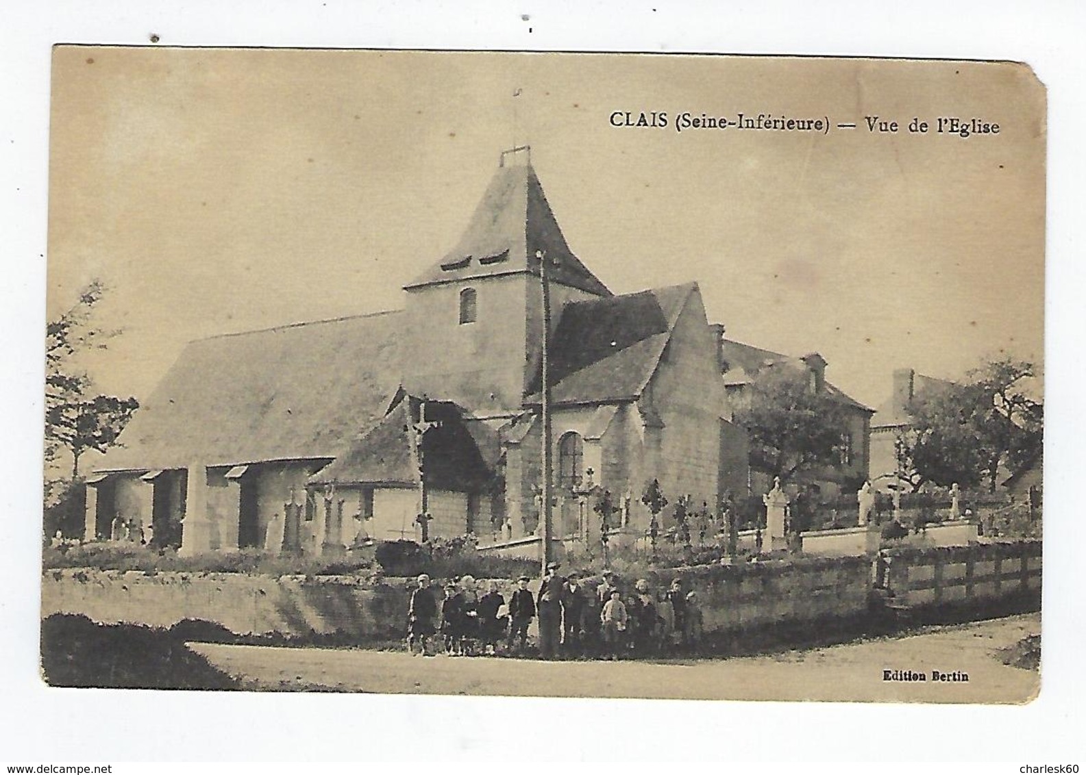 CPA - 76 - Londinières - Clais - Église - Neufchâtel En Bray - Neufchâtel En Bray
