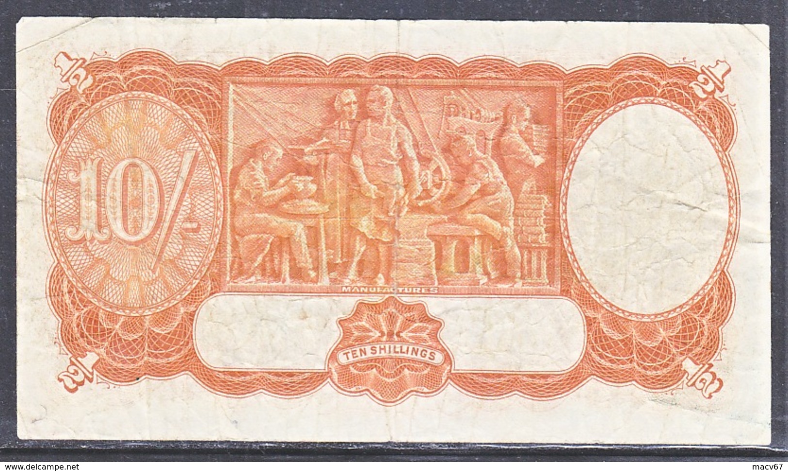 AUSTRALIA  TEN  SHILLINGS - 1938-52