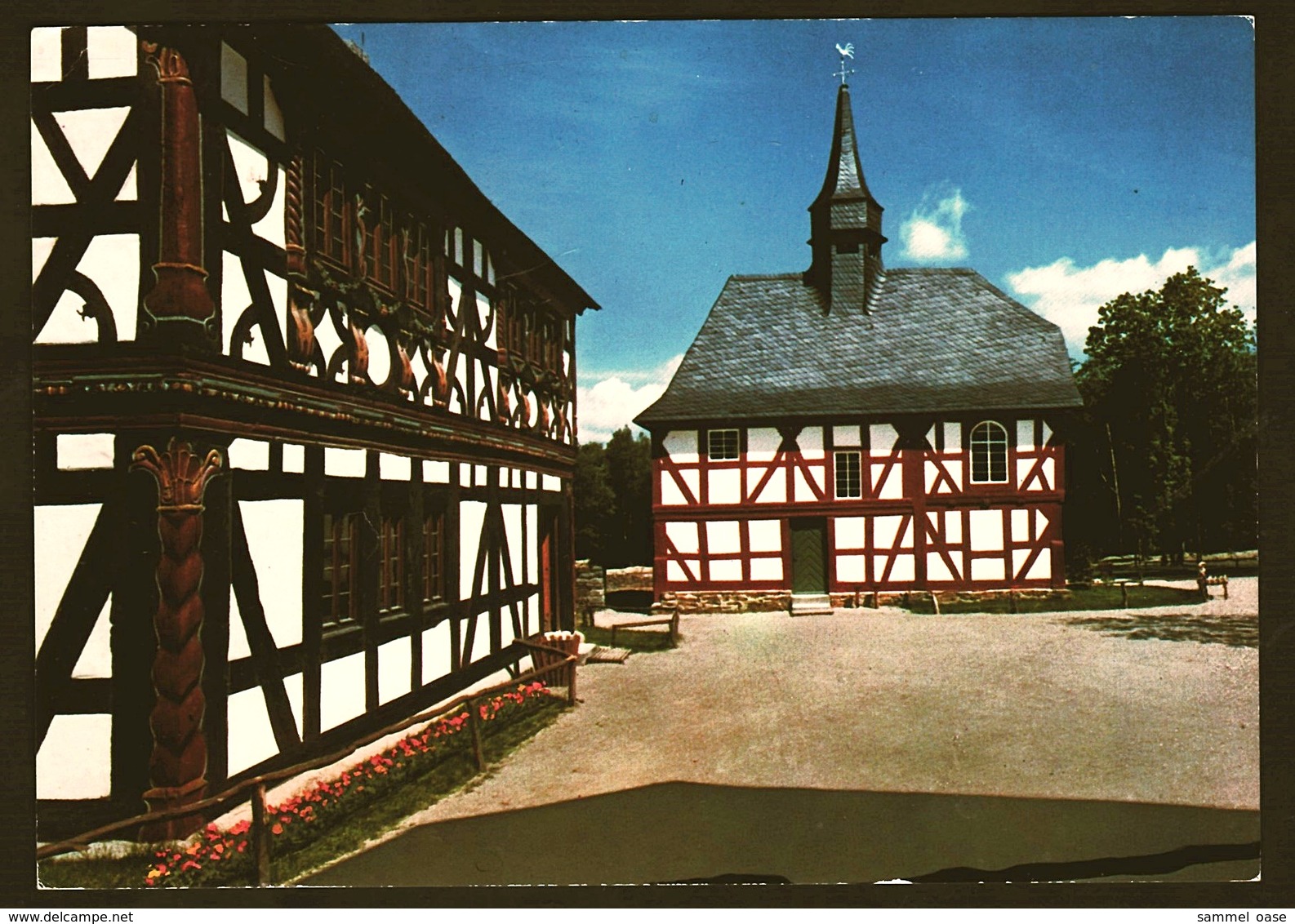 Hessenpark Freilichtmuseum  -  Kirche Von Steffenberg-Niederhörlen  -  Ansichtskarte Ca. 1980    (11456) - Usingen