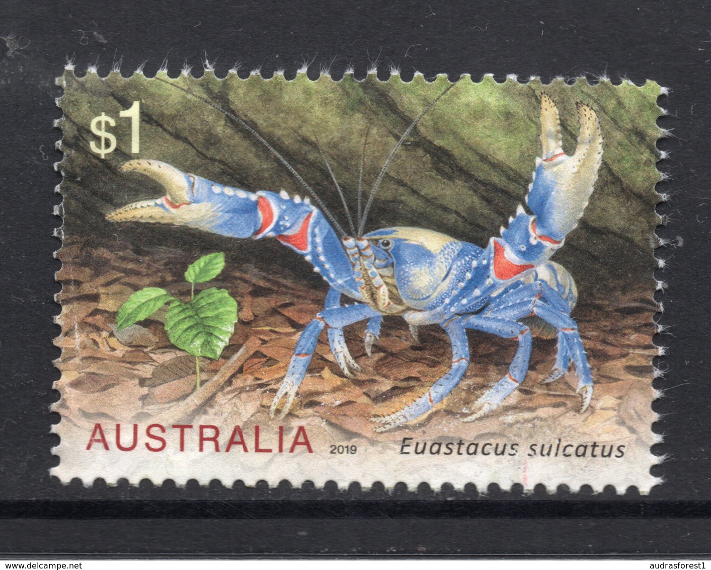 2019 AUSTRALIA Lamington Spiny Crayfish VERY FINE POSTALLY USED $1 Sheet - Oblitérés