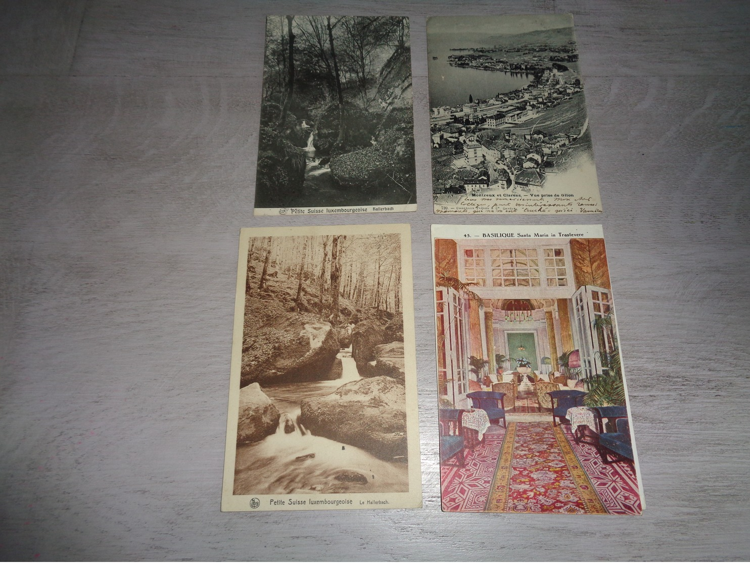 Lot de 60 cartes postales du monde       Lot van 60 postkaarten van de wereld - 60 scans