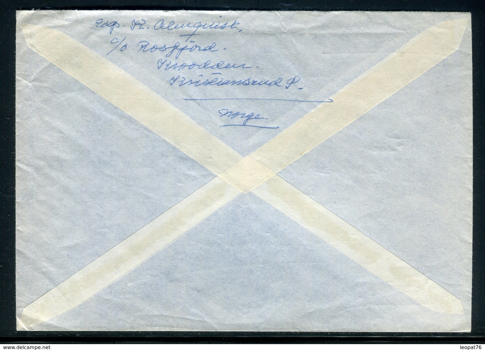 Norvège - Enveloppe En Exprès De Kristiansand Pour La Suède En 1968 - Réf AT 144 - Storia Postale