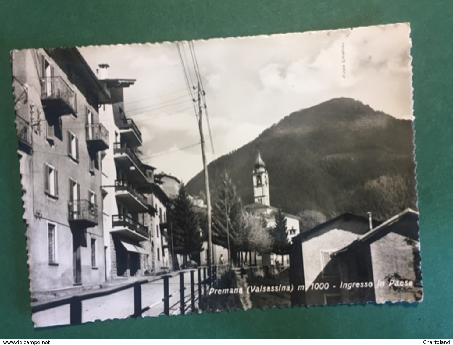 Cartolina Premano - Valsassina M.1000 - Ingresso In Paese - 1955 - Lecco