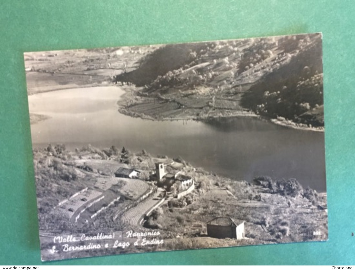 Cartolina Ranzanico - S. Bernardino E Lago D'Endine - 1963 - Bergamo