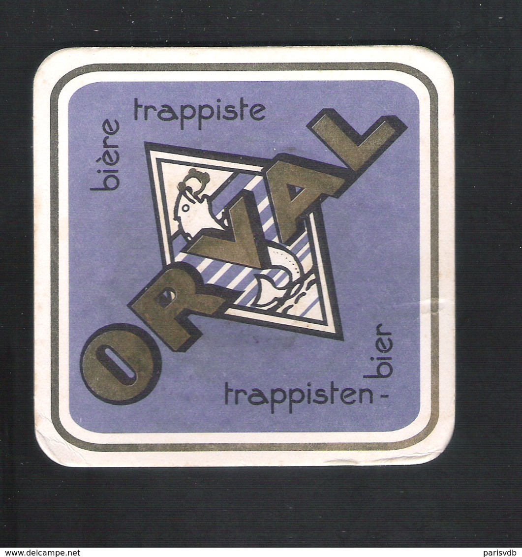 Bierviltje - Sous-bock - Bierdeckel :  ORVAL - TRAPPISTENBIER    (B 598) - Sous-bocks