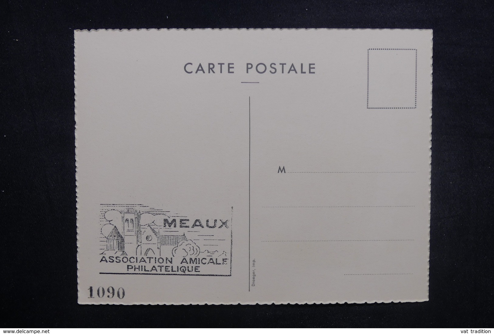 FRANCE - Carte Postale - Carte De L 'Exposition Philatélique De Meaux En 1949 - L 37774 - Timbres (représentations)