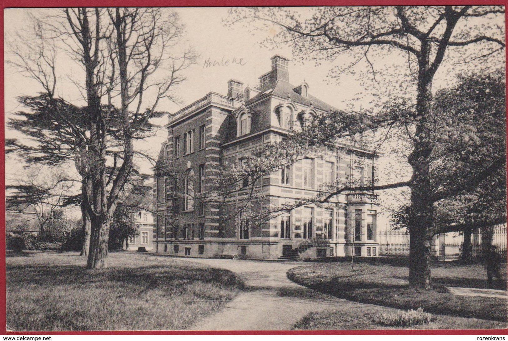 Moerbeke Waas Waes Waasland Kasteel Van M.H. Lippens De Kerchove Château De (In Zeer Goede Staat) - Moerbeke-Waas